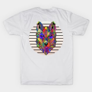 RETRO CRYSTAL WOLF T-Shirt